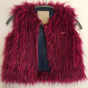 Lilica Repilica Girls Faux Fur Fashion Vest